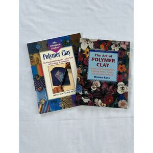Polymer Clay Craft Books Set, Techniques and Projects, Crafting, Clay, Art